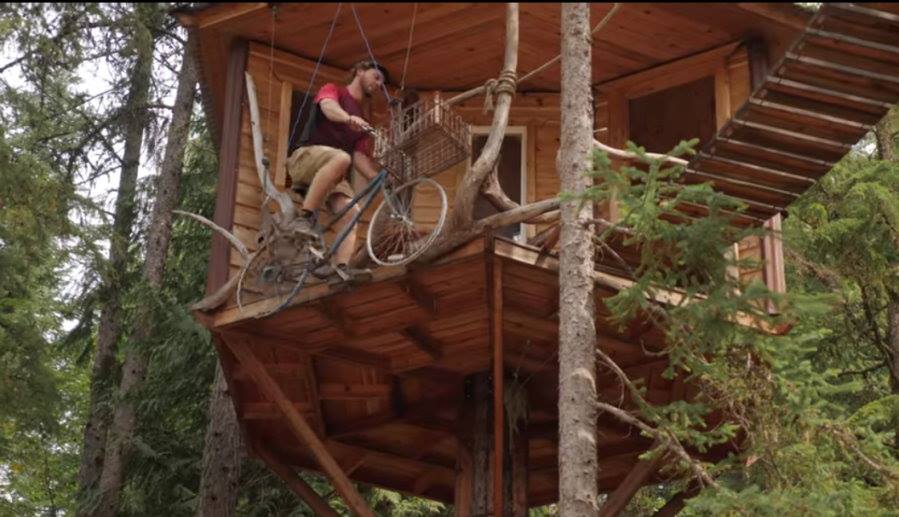 tree house elevator