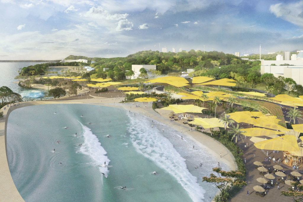 重新開發的新加坡聖淘沙─布拉尼群島將規劃出五個不同的區域：活力聚集區，島嶼之心區，海灣區，山脊線區和海灘區。