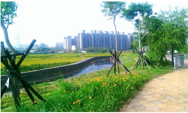圖 6 台中文山水資源 - 人行步道