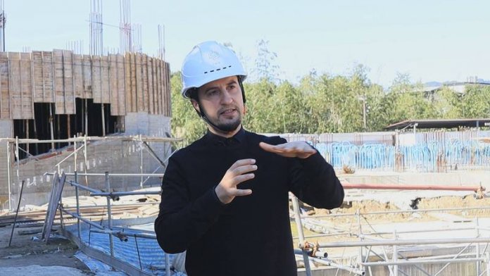 西班牙籍建築師伊萊恩 西班牙籍建築師伊萊恩投入台北氣象站板橋站區工程。