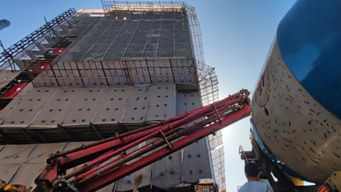 營建工程示意圖。 營建工程示意圖。